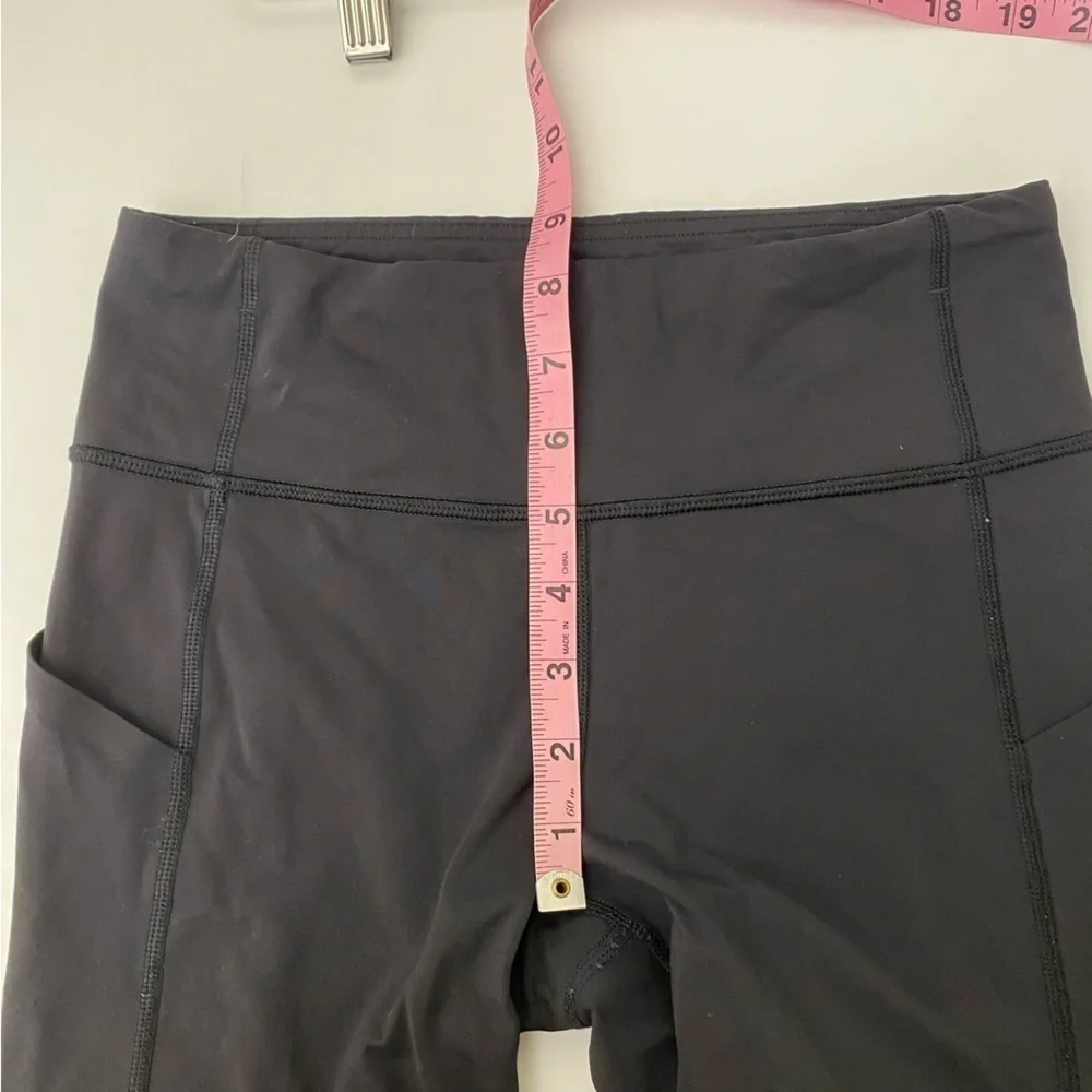 Lululemon || Pace Rival Crop Solid Black‎ 4
